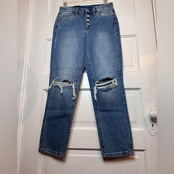 NWTs Blank NYC Madison Denim Crop Size 25 - Picture 3 of 8